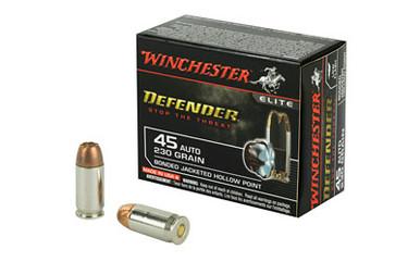 WINCHESTER DEFENDER 45ACP 230GR JHP 20/200