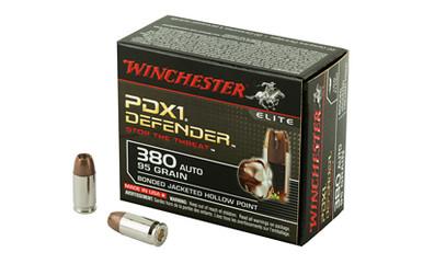 WINCHESTER DEFENDER 380ACP 95GR JHP 20/200