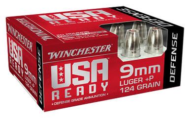 WINCHESTER 9MM LUGER +P 124GR HX HP 20/200