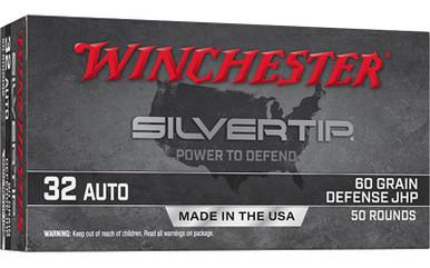 WINCHESTER SILVERTIP 32AUTO 60GR JHP 50/500
