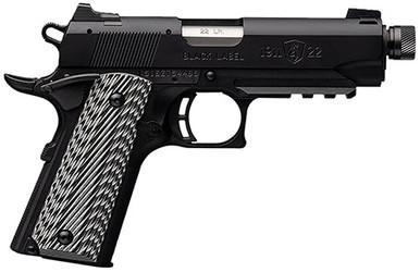 BROWNING 1911-22 BLACK LABEL SR 22 LR