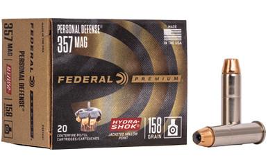 FEDERAL HYDRA-SHOK 357MAG 158GR 20/500