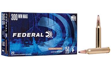FEDERAL PWRSHK 300WIN 150GR SP 20/200