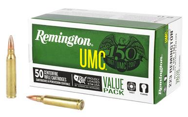 REMINGTON UMC 223REMINGTON 55GR FMJ 50/400