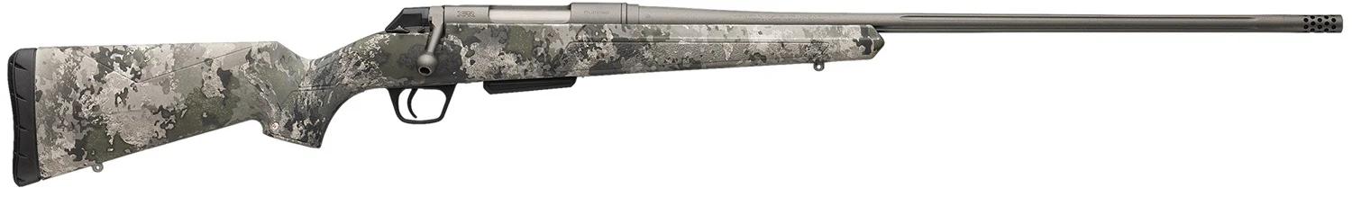 WINCHESTER, Winchester Repeating Arms 535800230 XPR Extreme 223 Rem 5+1 26" Tungsten Cerakote Fluted Threaded Barrel & Drilled & Tapped Steel Receiver, 223 REMINGTON