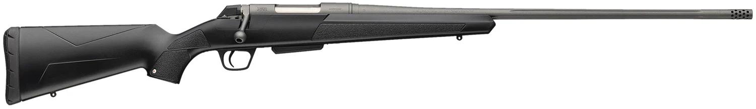 WINCHESTER, Winchester Repeating Arms 535801230 XPR Extreme 7mm Rem Mag 3+1 26" Tungsten Cerakote Fluted Threaded Barrel & Drilled & Tapped Steel Receiver, 7MM REM MAG