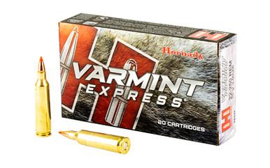 HORNADY 22-250 55GR VMAX 20/200