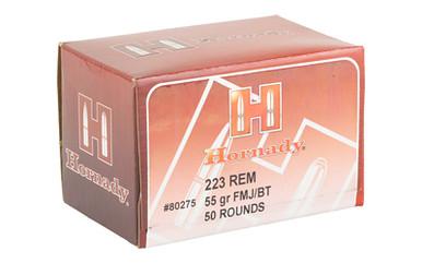 HORNADY 223REM 55GR FMJ 50/500