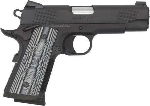 COLT COMBAT UNIT 45ACP 4.25" - 8RD ANODIZE BLACK GRAY GRIPS