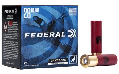 FEDERAL GAME LOAD 28GA 2.75 #7.5 25/250