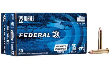 FEDERAL AM EAGLE V&P 22HRN 35GR 50/500
