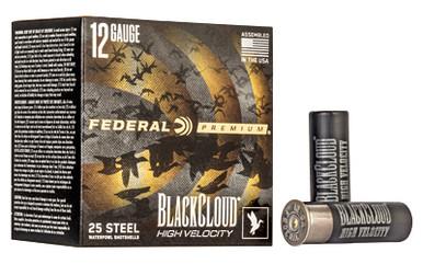 FEDERAL BLK CLOUD 12GA 3 BB HV 25/250