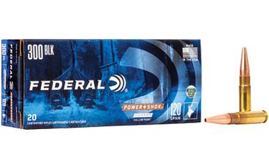 FEDERAL 300BLK 120GR POWER-SHK SP 20