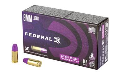 FEDERAL AE 9MM 147GR TRN MTCH TSJ 50/500
