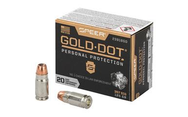 SPEER GOLD DOT 357SIG 125GR HP 20/200