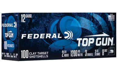 FEDERAL TOP GUN 12GA 2.75 #8 100/200