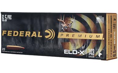 FEDERAL PREM 6.5PRC 143GR ELD-X 20/200