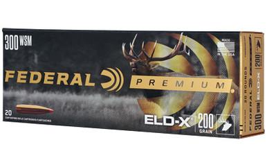 FEDERAL PREM 300WSM 200GR ELDX 20/200