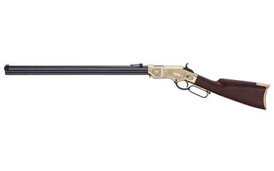 HENRY REPEATING ARMS, HENRY ORIGINAL DLX ENG 25TH .44-40