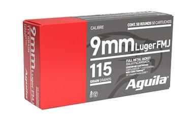 AGUILA 9MM 115GR FMJ 50/1000 1E097704