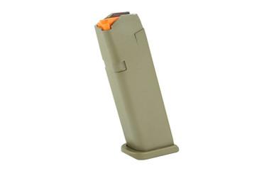 GLOCK, MAG GLOCK OEM 17/34 9MM 17RD OD PKG, 9MM