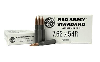 CENTURY ARMS 762X54R 148GR FMJ 20/620