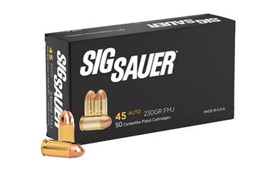 SIG AMMO 45ACP 230GR FMJ 50/1000