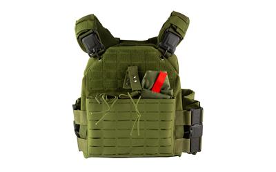 NCSTAR, NCSTAR QR LC PLT CARRIER MED-2XL GRN