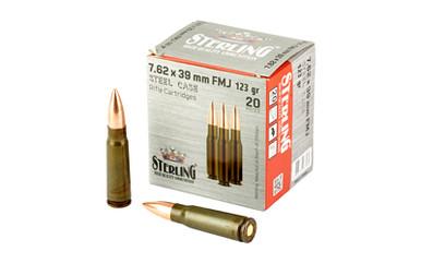 STERLING SC 762X39 123GR FMJ 20/1000 SRL8698779967284