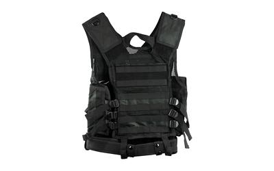 NCSTAR TACTICAL VEST MED-2XL BLK